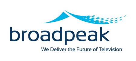 Broadpeak with the inscription We Deliver the Future of Television - Home